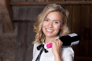 Weinkönigin Carolin Klöckner