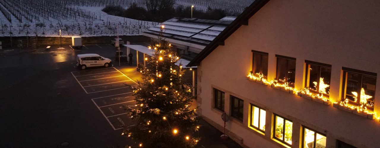 Die Neue Kelter in Fellbach im Winter