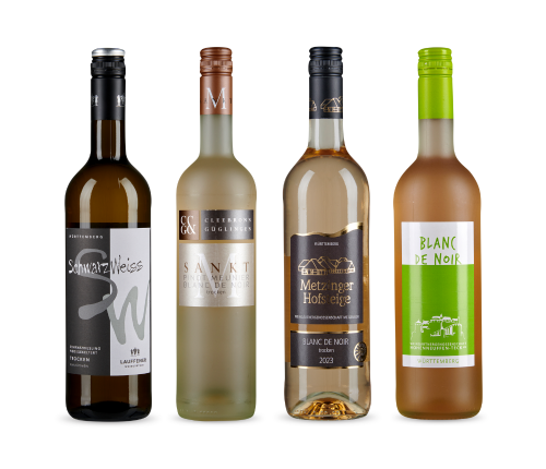 Verkostung: Schwarzriesling und Spätburgunder