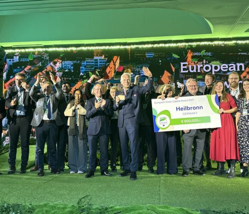 Heilbronn ist Europas Grüne Hauptstadt 2027