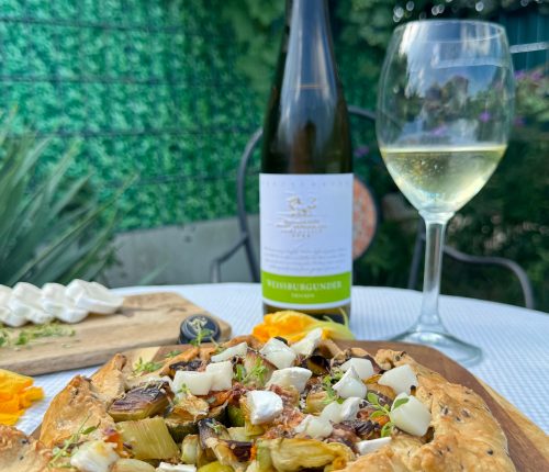 Rezept: Galette mit Zucchini & Ziegenkäse