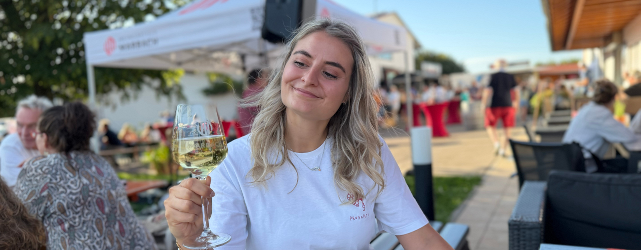 Sommer, Sundowner, Marbach: Nach der Arbeit ein Glas Entspannung abholen!