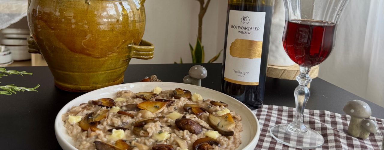 Rezept: Cremiges Pilzrisotto mit Brie